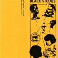 Black Studies Program Pamphlet