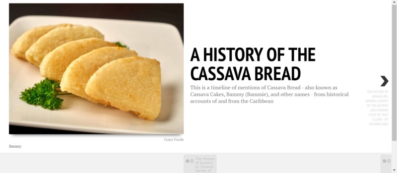 The History of the Cassava Bread (Timeline)