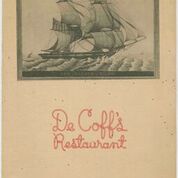 DeCoff's restaurant menu