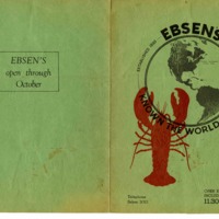 Ebsen's Seafood menu