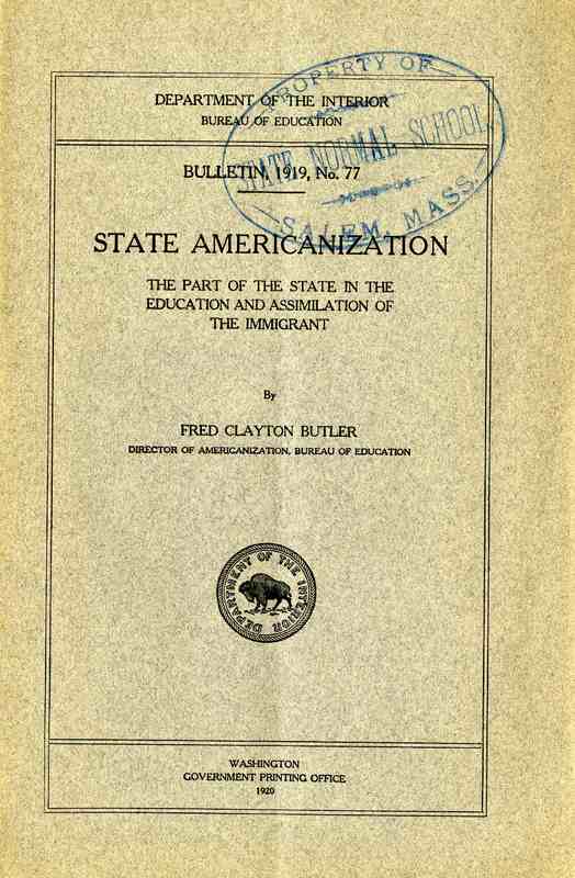 State Americanization Bulletin