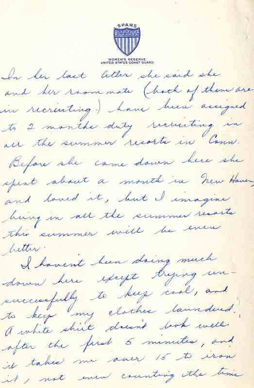 Letters from Dorothy Frame